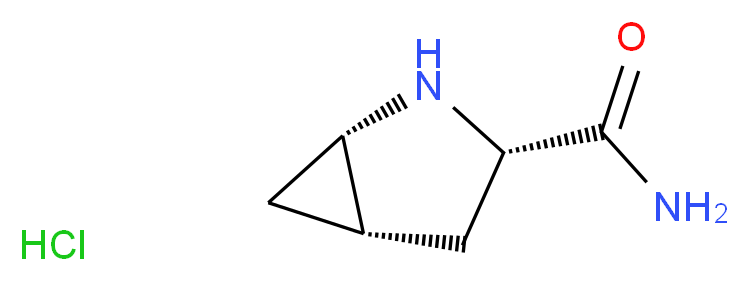 (1S,3S,5S)-2-Azabicyclo[3.1.0]hexane-3-carboxamide hydrochloride_Molecular_structure_CAS_709031-39-0)