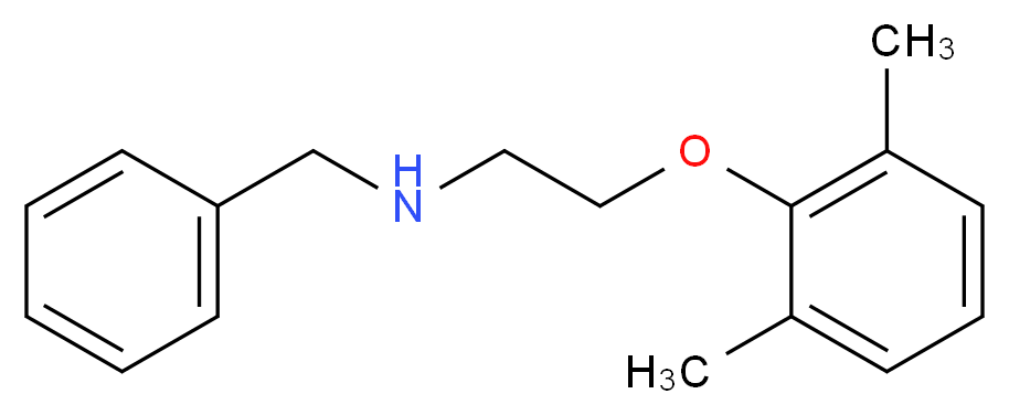 N-Benzyl-2-(2,6-dimethylphenoxy)-1-ethanamine_Molecular_structure_CAS_)