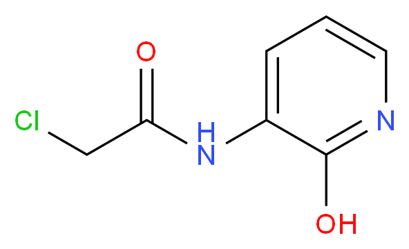 2-Chloro-N-(2-hydroxypyridin-3-yl)acetamide_Molecular_structure_CAS_)