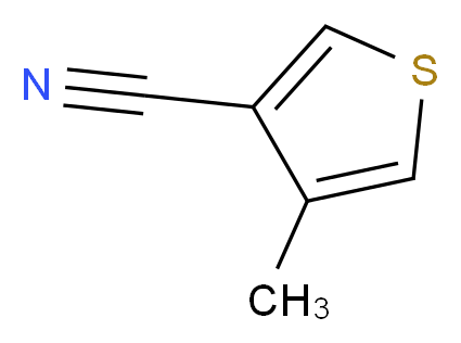 4-methylthiophene-3-carbonitrile_Molecular_structure_CAS_)