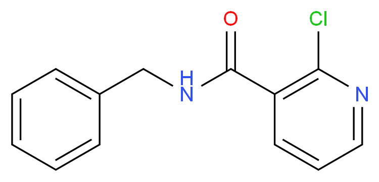 N-Benzyl-2-chloronicotinamide_Molecular_structure_CAS_65423-28-1)