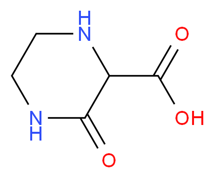 3-OXO-PIPERAZINE-2-CARBOXYLIC ACID_Molecular_structure_CAS_925890-01-3)