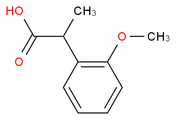 2-(2-Methoxy-phenyl)-propionic acid_Molecular_structure_CAS_96687-71-7)