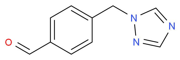4-(1H-1,2,4-triazol-1-ylmethyl)benzaldehyde_Molecular_structure_CAS_859850-94-5)