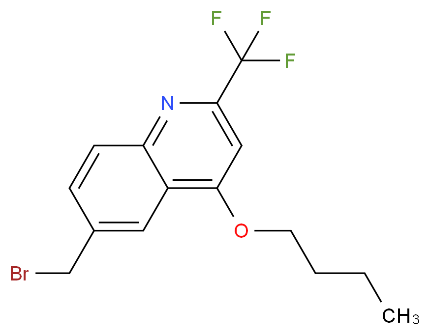 6-(Bromomethyl)-4-butoxy-2-(trifluoromethyl)quinoline_Molecular_structure_CAS_680211-85-2)