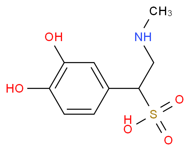 Epinephrine Sulfonic Acid_Molecular_structure_CAS_26405-77-6)