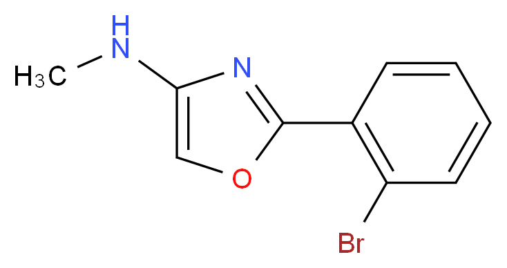 2-(2-BROMO-PHENYL)-OXAZOL-4-YL-METHYLAMINE_Molecular_structure_CAS_885274-15-7)