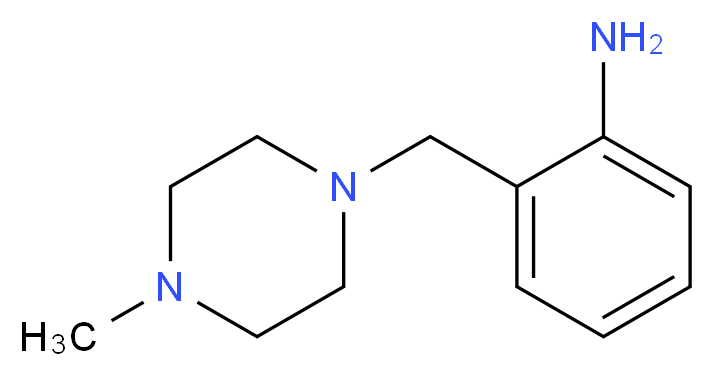 2-[(4-methylpiperazin-1-yl)methyl]aniline_Molecular_structure_CAS_19577-84-5)