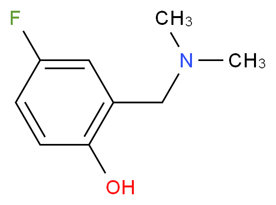 5-Fluoro-2-hydroxy-N,N-dimethylbenzylamine_Molecular_structure_CAS_46049-91-6)