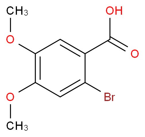 2-Bromo-4,5-dimethoxybenzoic acid_Molecular_structure_CAS_6286-46-0)