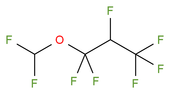 1,1,2,3,3,3-Hexafluoropropyl difluoromethyl ether_Molecular_structure_CAS_)