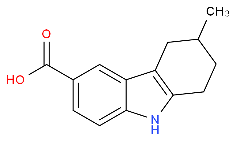 6-Methyl-6,7,8,9-tetrahydro-5H-carbazole-3-carboxylic acid_Molecular_structure_CAS_446829-41-0)