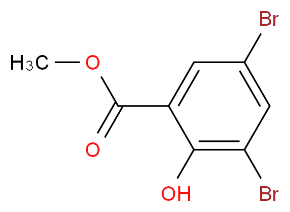 Methyl 3,5-dibromo-2-hydroxybenzoate_Molecular_structure_CAS_21702-79-4)