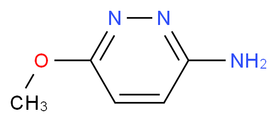 3-Amino-6-methoxypyridazine_Molecular_structure_CAS_7252-84-8)