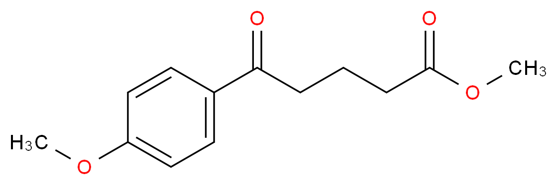 Methyl 5-(4-methoxyphenyl)-5-oxopentanoate_Molecular_structure_CAS_1847-68-3)