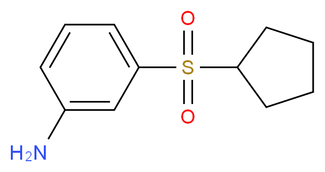3-(cyclopentylsulfonyl)aniline_Molecular_structure_CAS_80213-37-2)