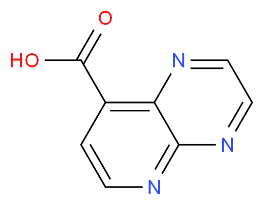Pyrido[2,3-b]pyrazine-8-carboxylic acid_Molecular_structure_CAS_)