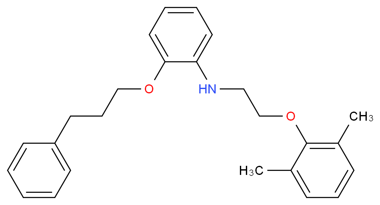 N-[2-(2,6-Dimethylphenoxy)ethyl]-2-(3-phenylpropoxy)aniline_Molecular_structure_CAS_)