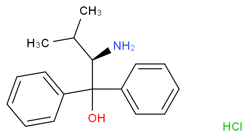 (R)-(+)-2-Amino-3-methyl-1,1-diphenyl-1-butanol hydrochloride_Molecular_structure_CAS_56755-20-5)