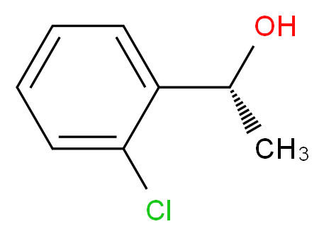 (1R)-1-(2-Chlorophenyl)ethan-1-ol_Molecular_structure_CAS_)