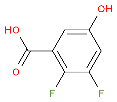 2,3-Difluoro-5-hydroxybenzoic acid_Molecular_structure_CAS_749230-51-1)
