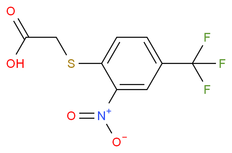 2-Nitro-4-(trifluoromethyl)phenylthioglycollic acid 98%_Molecular_structure_CAS_728-56-3)