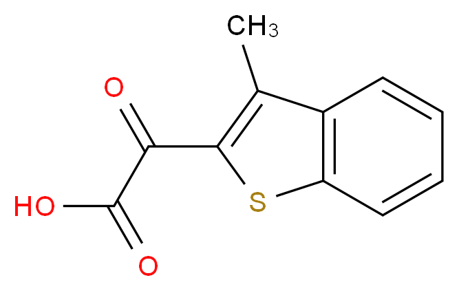 2-(3-methyl-1-benzothiophen-2-yl)-2-oxoacetic acid_Molecular_structure_CAS_)