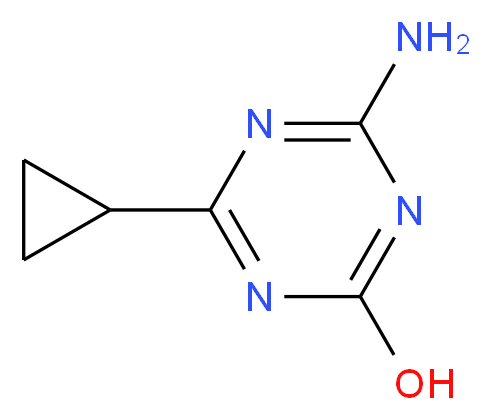 4-Amino-6-cyclopropyl-1,3,5-triazin-2-ol_Molecular_structure_CAS_175204-67-8)