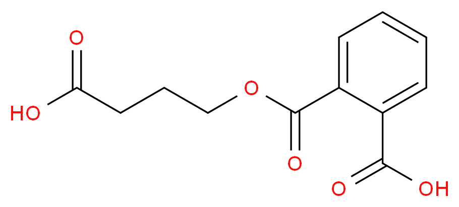 Mono(3-carboxypropyl) Phthalate_Molecular_structure_CAS_66851-46-5)