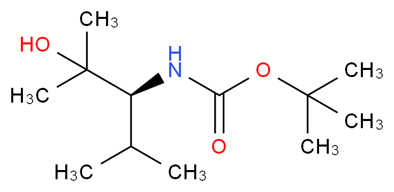 (S)-3-(Boc-amino)-2,4-dimethyl-2-pentanol_Molecular_structure_CAS_157035-77-3)