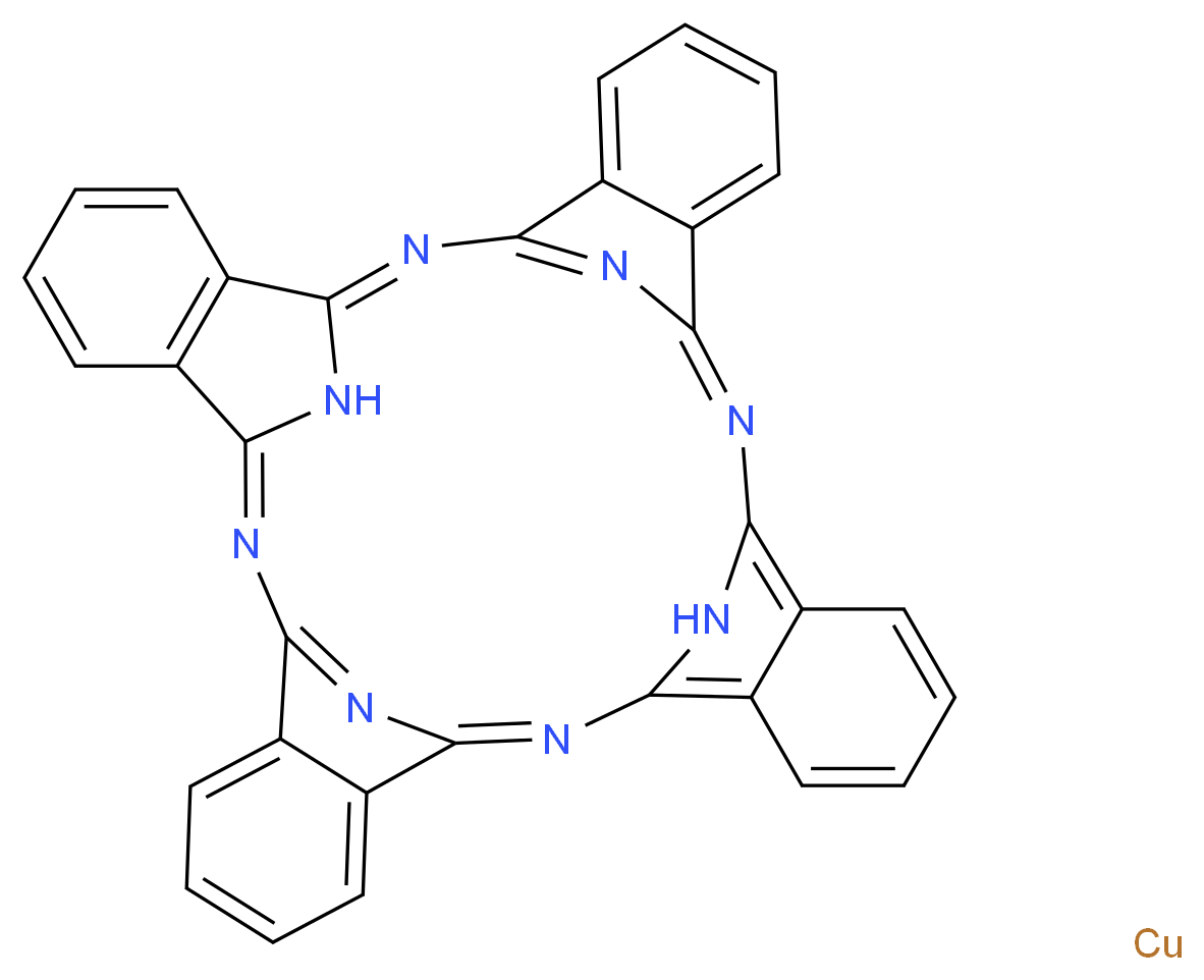 CAS_147-14-8 molecular structure