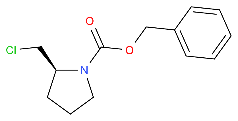 (S)-2-Chloromethyl-pyrrolidine-1-carboxylic acid benzyl ester_Molecular_structure_CAS_61350-66-1)