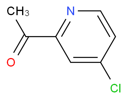 1-(4-Chloro-pyridin-2-yl)-ethanone_Molecular_structure_CAS_)