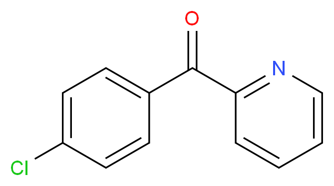 2-[(4-chlorophenyl)carbonyl]pyridine_Molecular_structure_CAS_)