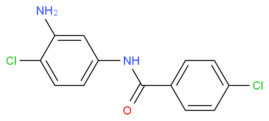 N-(3-Amino-4-chlorophenyl)-4-chlorobenzamide_Molecular_structure_CAS_)