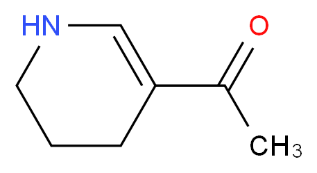 1-(1,4,5,6-tetrahydropyridin-3-yl)ethan-1-one_Molecular_structure_CAS_)