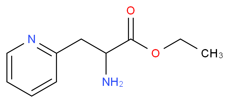 2-AMINO-3-PYRIDIN-2-YL-PROPIONIC ACID ETHYL ESTER_Molecular_structure_CAS_103394-76-9)