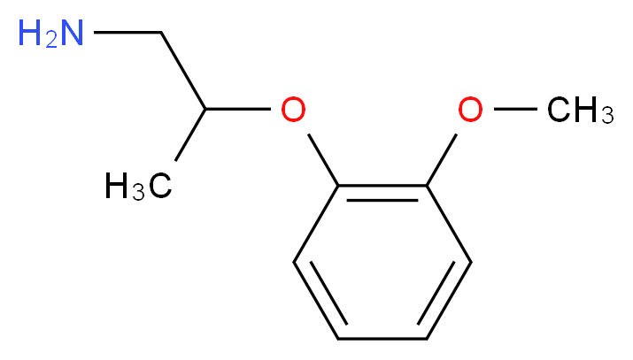 2-(2-METHOXY-PHENOXY)-PROPYLAMINE_Molecular_structure_CAS_6440-87-5)