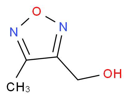 3-(Hydroxymethyl)-4-methyl-1,2,5-oxadiazole_Molecular_structure_CAS_)