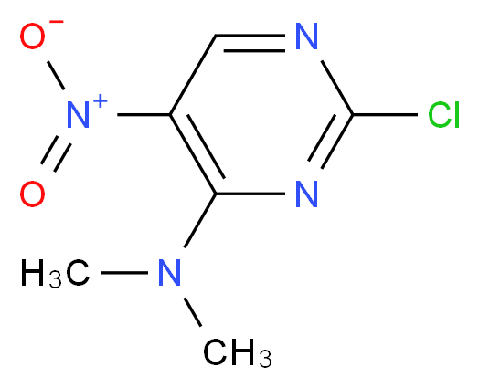 2-CHLORO-N,N-DIMETHYL-5-NITROPYRIMIDIN-4-AMINE_Molecular_structure_CAS_1131-14-2)