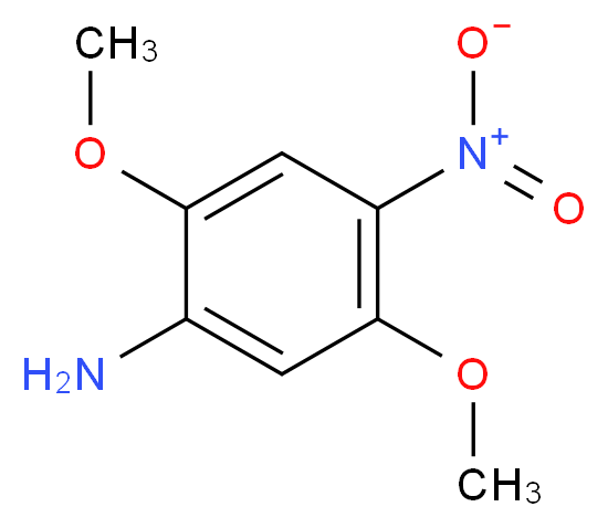 2,5-Dimethoxy-4-nitroaniline_Molecular_structure_CAS_6313-37-7)