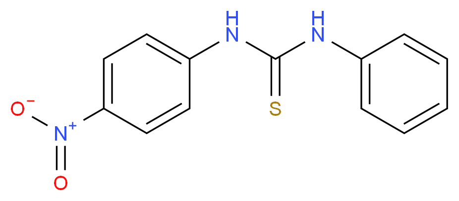 1-(4-Nitrophenyl)-3-phenyl-2-thiourea_Molecular_structure_CAS_7669-49-0)
