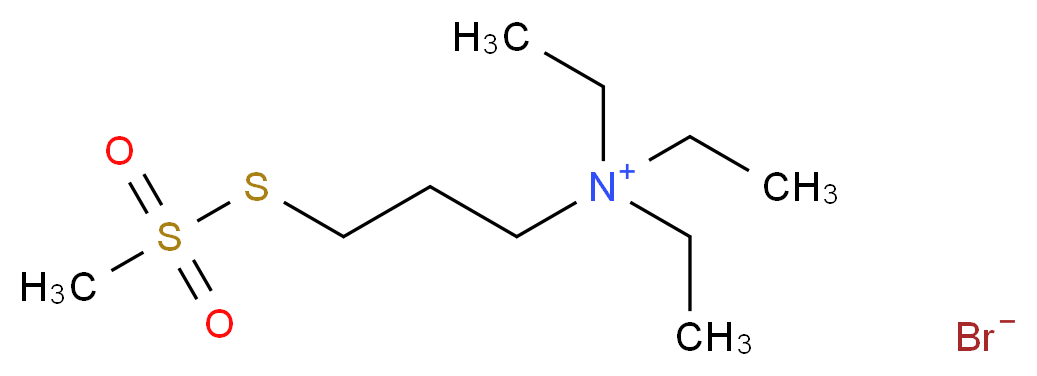 3-(Triethylammonium)propyl Methanthiosulfonate Bromide_Molecular_structure_CAS_219789-15-8)