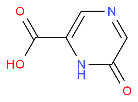 6-OXO-1,6-DIHYDROPYRAZINE-2-CARBOXYLIC ACID_Molecular_structure_CAS_13924-99-7)