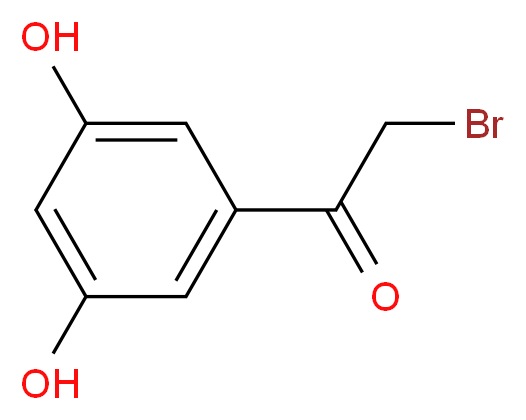 2-Bromo-1-(3,5-dihydroxyphenyl)ethanone_Molecular_structure_CAS_62932-92-7)