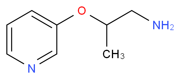 [2-(Pyridin-3-yloxy)propyl]amine_Molecular_structure_CAS_886763-53-7)