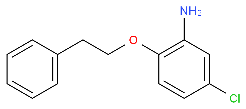 5-Chloro-2-(phenethyloxy)aniline_Molecular_structure_CAS_)