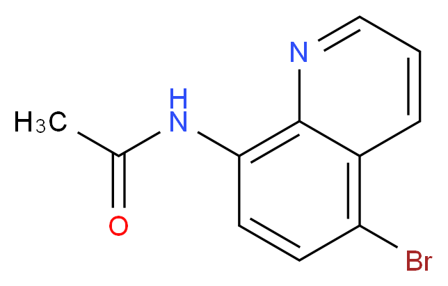 N-(5-bromo-8-quinolinyl)acetamide_Molecular_structure_CAS_99851-80-6)