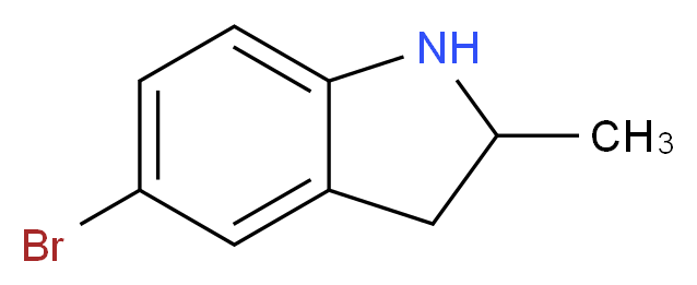 5-Bromo-2-methyl-2,3-dihydro-1H-indole_Molecular_structure_CAS_99847-70-8)
