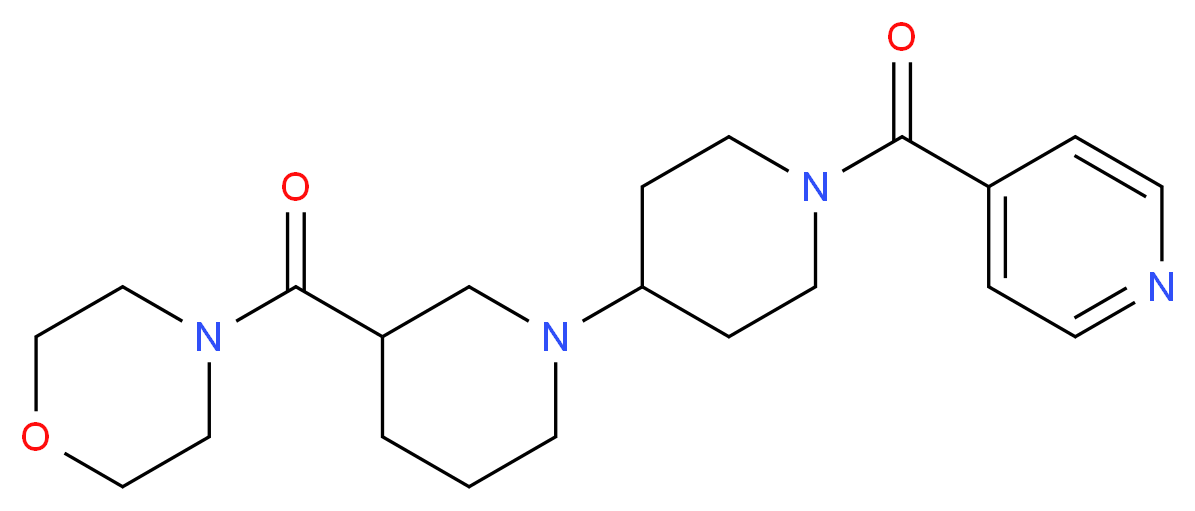 1'-isonicotinoyl-3-(morpholin-4-ylcarbonyl)-1,4'-bipiperidine_Molecular_structure_CAS_)